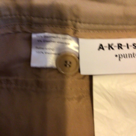 Tan trousers by Akris Punto size 12 - Picture 2 of 5
